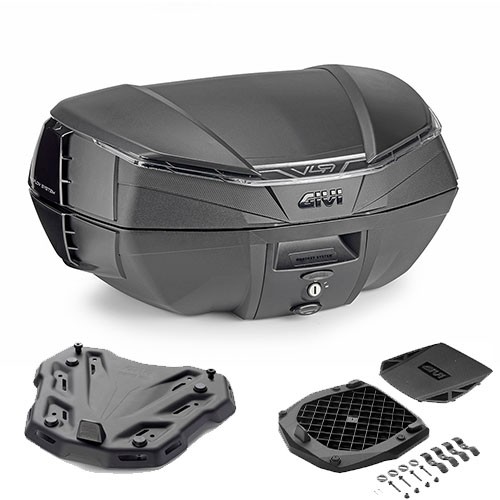 Givi Bauletto V49NB 49LT Schwarz Mit Piastra FüR Honda CRF 250L 2017 2018-image