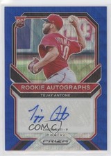 2021 Panini Prizm Rookie Blue Wave 33/50 Tejay Antone #RA-TA Auto 0ft3