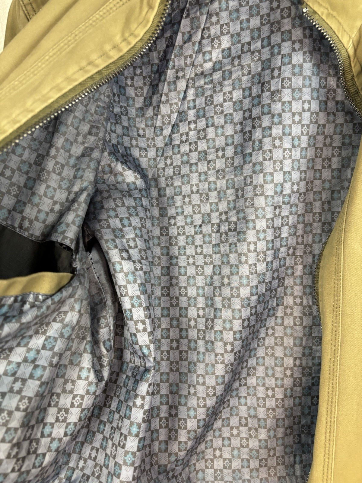 Playboy Collection Zip Up Jacket Large Green Bomb… - image 9