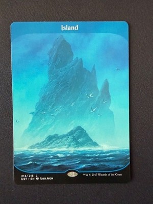 Island Full Art Land Unstable Magic the Gathering MtG | eBay