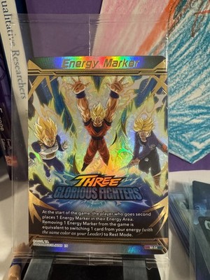 New in package Dragonball Super Three Glorious Fighters Energy Marker M-54 Gold