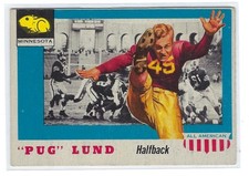 1955 Topps All-American Football Cards 21