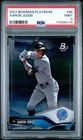 2021 Bowman Platinum AARON JUDGE #85 PSA 9 MINT