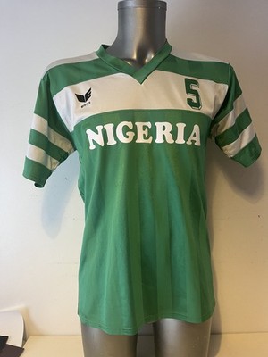 Maillot D’Arbitre Rétro Erima – Vert – Taille XL – Vintage – Manches Courtes