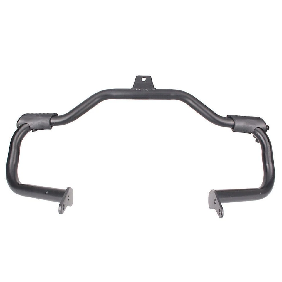Protector de barra de choque de motor de carretera negro para Harley Davidson Dyna 1991-2017 16 acero Foto 2 de 4