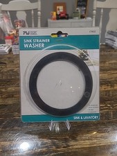 1PK PLUMB WORKS KITCHEN LAVATORY SINK STRAINER WASHER, RUBBER 6798303