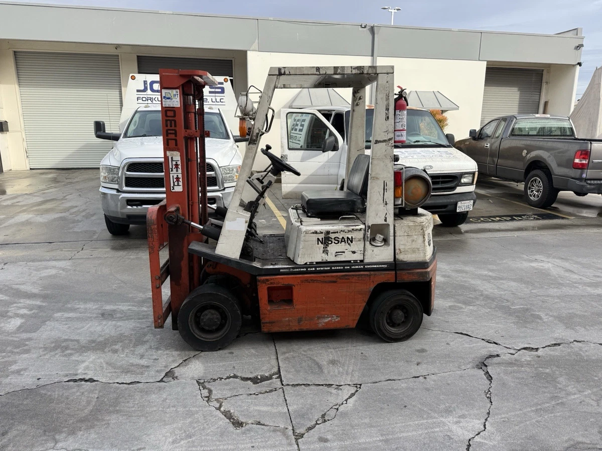 Nissan 81-90 in Lowered Mast/Lift Height Forklifts & Telehandlers