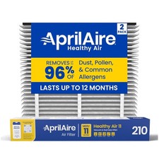 High-Quality 210 Air Filter Replacement - Pack of 2, MERV 11