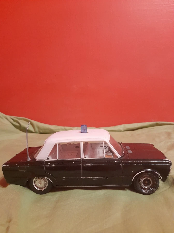 Marchesini Fiat 125 Vigili Urbani No Pocher Mebetoys Polistil Burago Reel Elgi - Immagine 4 di 4