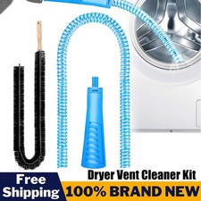 Dryer Vent Cleaner Kit Vacuum attachment Hose with Lint Remover Cleaning Brush