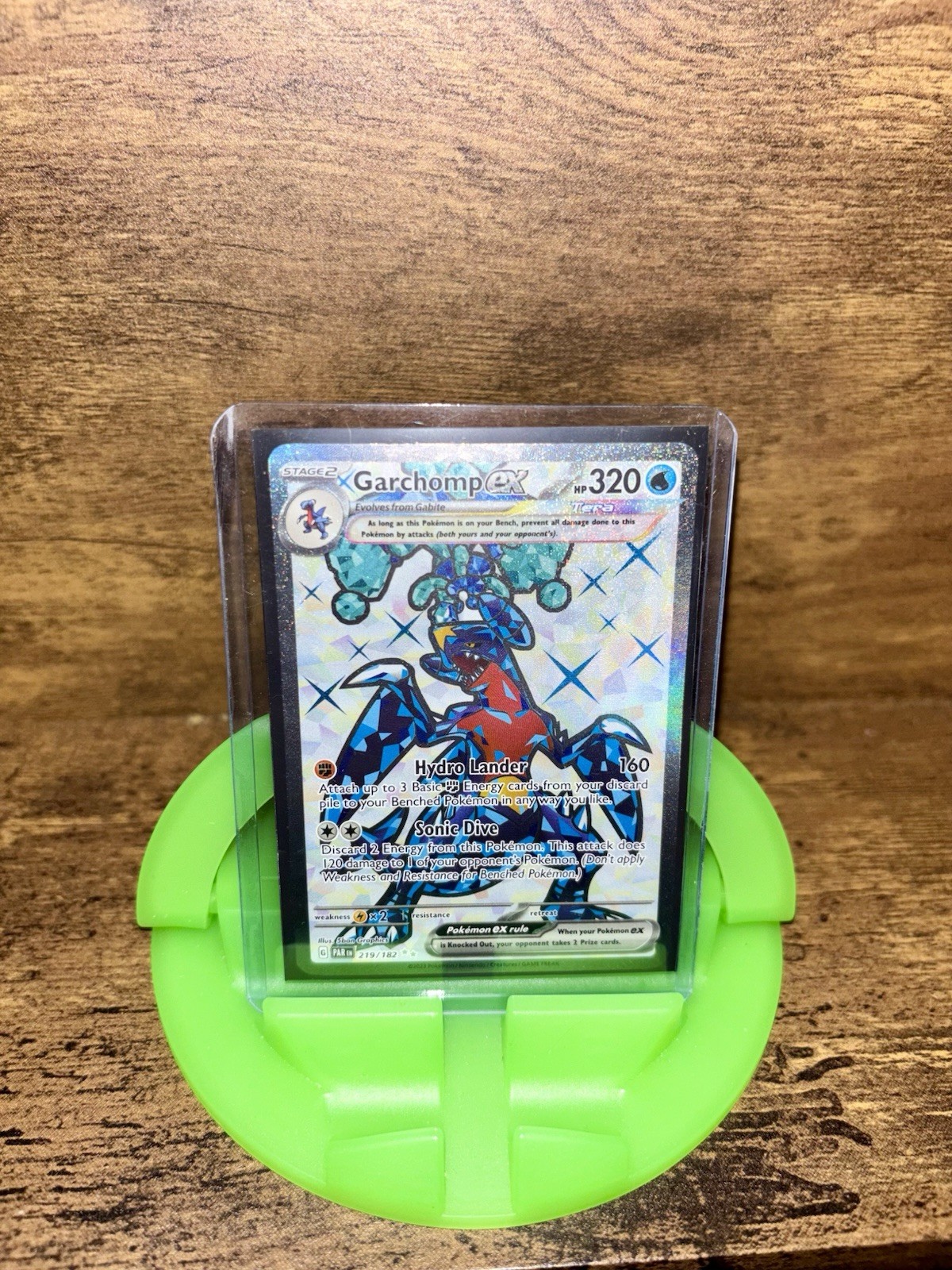 Garchomp ex 219/182 SV04: Paradox Rift Holo