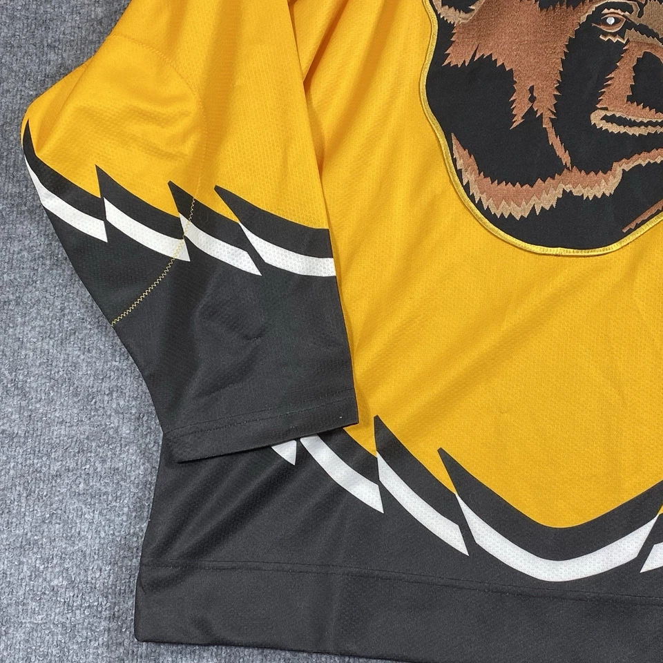 Camiseta De Colección Starter Boston Bruins Pooh Bear Adulto Talla XL Amarilla NHL ¡Excelente! Foto 4 de 4