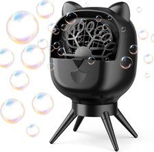 Bubble Machine for Kids,Automatic Rotation Bubble Maker 1800Mah Rechargeable Bat