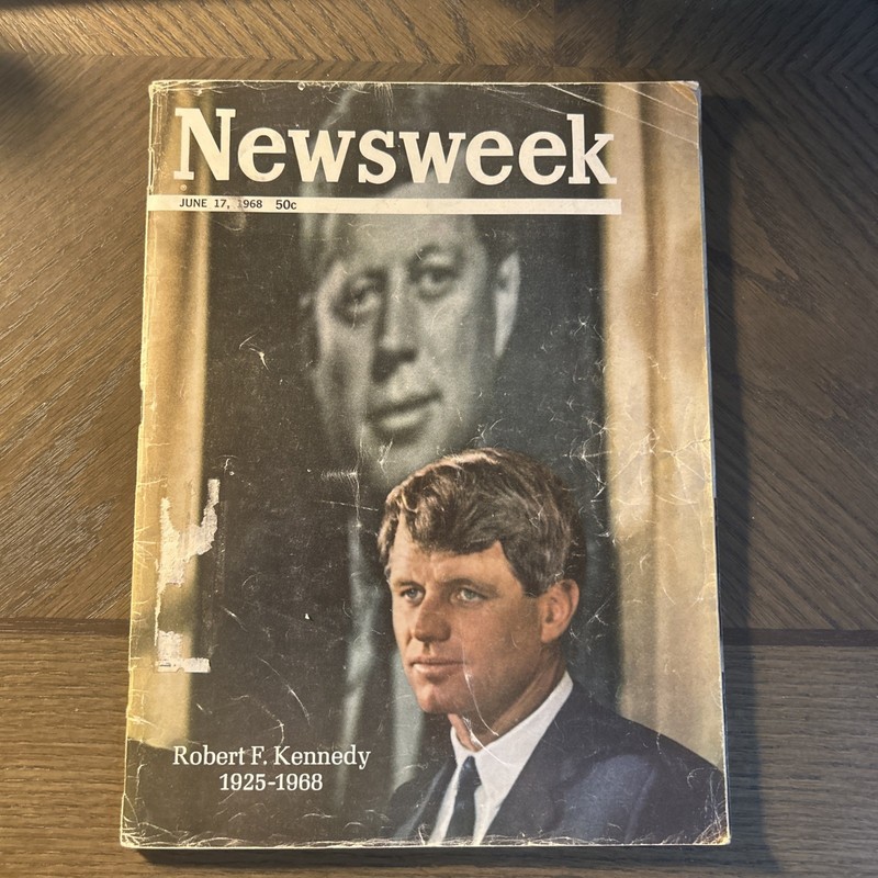 Robert F. Kennedy Newsweek Magazine June 17 1968 Memorial Issue RFK
