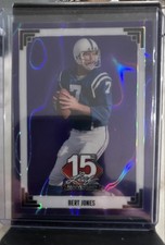 Bert Jones /7 Purple Lava SSP Leaf 15th Anniversary RARE Low # Colts 
