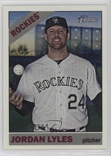 2015 Topps Heritage High Number Jordan Lyles #526 z2n