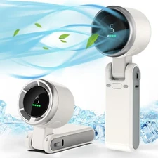 Mini Portable Handheld Turbo Fan USB Rechargeable Cooling Fan Up to 10 Hours US