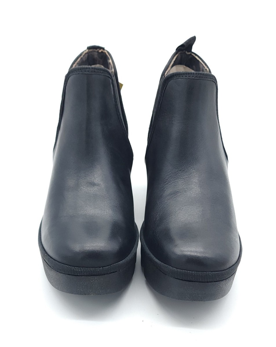 (取寄) フライロンドン レディース BYNE349FLY FLY LONDON women BYNE349FLY Black Arkensas FLY London Womens Byne349Fly Arkansas Black Leather Chelsea Ankle