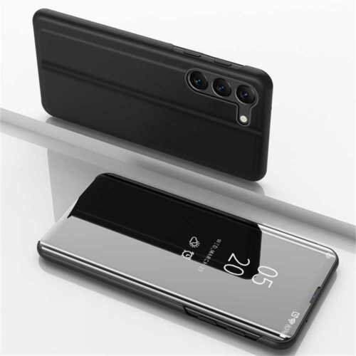 For Samsung S23 Ultra S22 S21 S20 S10 S9 Smart Mirror View Flip Case Stand Cover - Picture 9 of 23