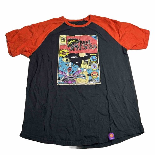 Nickelodeon The Nick Box Real Monsters Graphic T Shirt Size Adult Large
