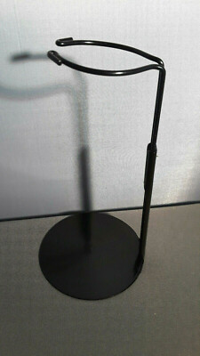 One Doll Stand cushioned Black Metal for KEN or similar fashion Dolls by Kaiser