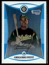Gregorio Petit 2008 Bowman Card /599 #BCP9