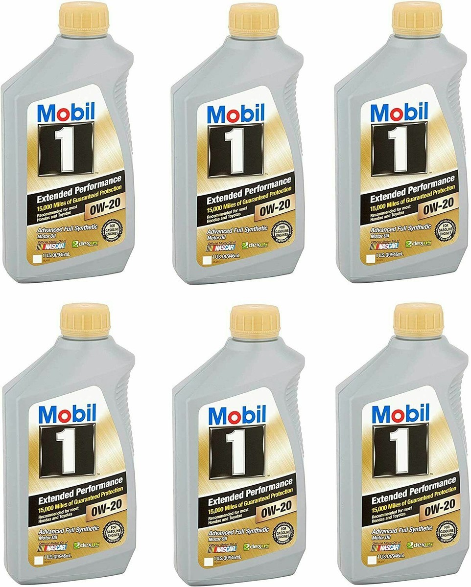 6 Quarts) Mobil 1 - 120926 Extended Performance Full Synthetic 0W