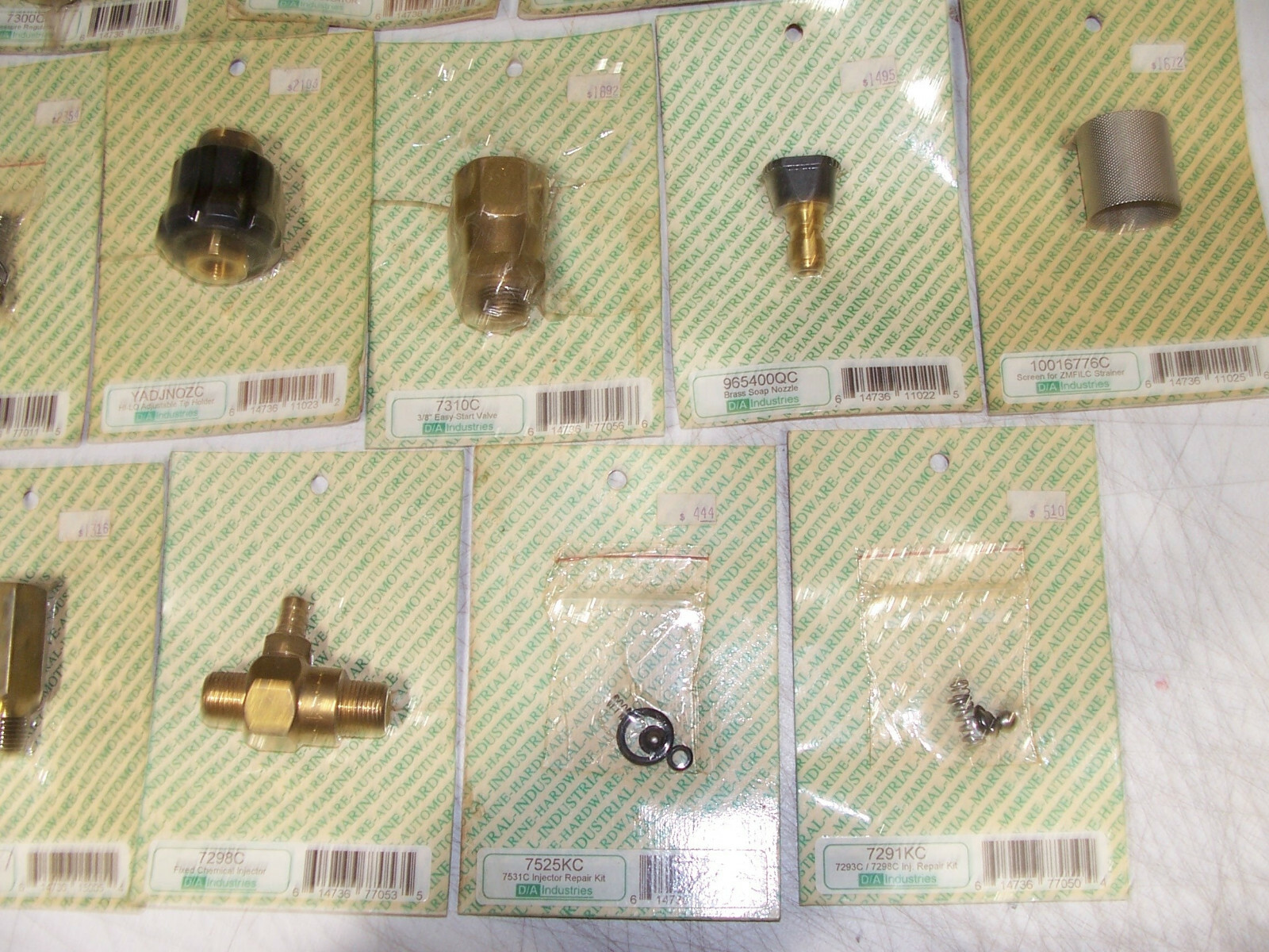 Lot of Power Washer Washing Parts Pressure Valves Fittings Regulator 3/8" Repair