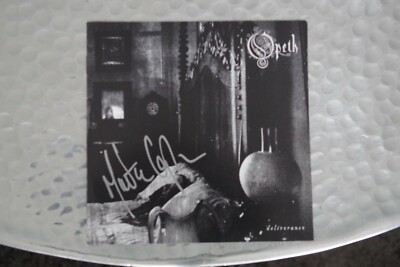 Opeth - Deliverance (Martin Lopez) CD Album signed / autograph / signiert
