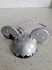 Disney Parks 100th Anniversary Mickey Ear Platinum Dipped Holiday Ornament NEW — photo 1