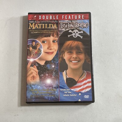 Matilda / The New Adventures of Pippi Longstocking Double Feature (DVD 2007 NEW)