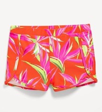Old Navy girls sz 14 - 16 XL tropical swim shorts