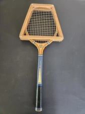 NJ Magnan Expert Vintage Tennis Racquet Racket, Blue Handle