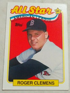 topps roger clemens all star
