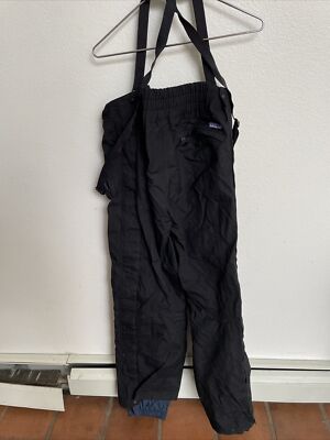 Vintage 2000’s Patagonia Mens Drop Seat Ski Snowboard Pants Overalls Bibs Sz 34