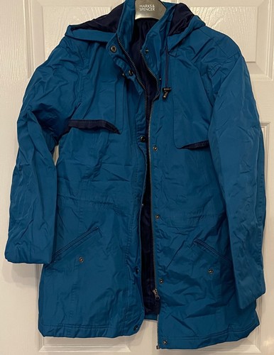 BONMARCHE BLUE WATERPROOF JACKET SIZE 