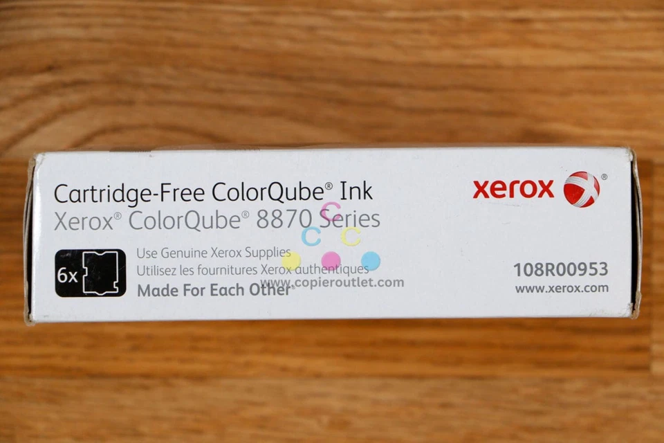 Genuine Xerox ColorQube Black Ink Cartridge-Free ColorQube 8870 Series Same Day! - Image 2 of 4