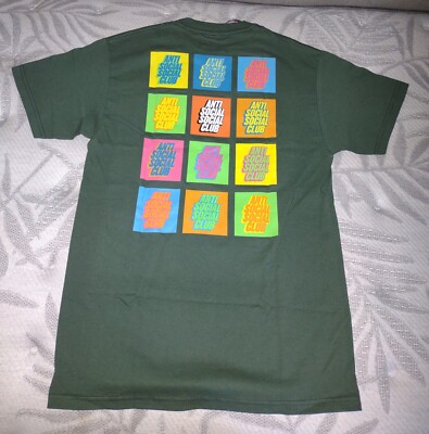 【ANTI SOCIAL SOCIAL CLUB】boxロゴ Tシャツ Anti Social Social Club Box Logo Art Girl T-shirt Size M Authentic