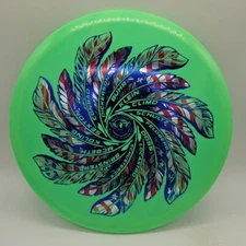 Innova Swirly Star Roc USDGC Pantheon Plume Green/Patriotic Stamp 180g