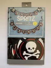 Spritz Pirate Happy Birthday Celebration Banner NEW