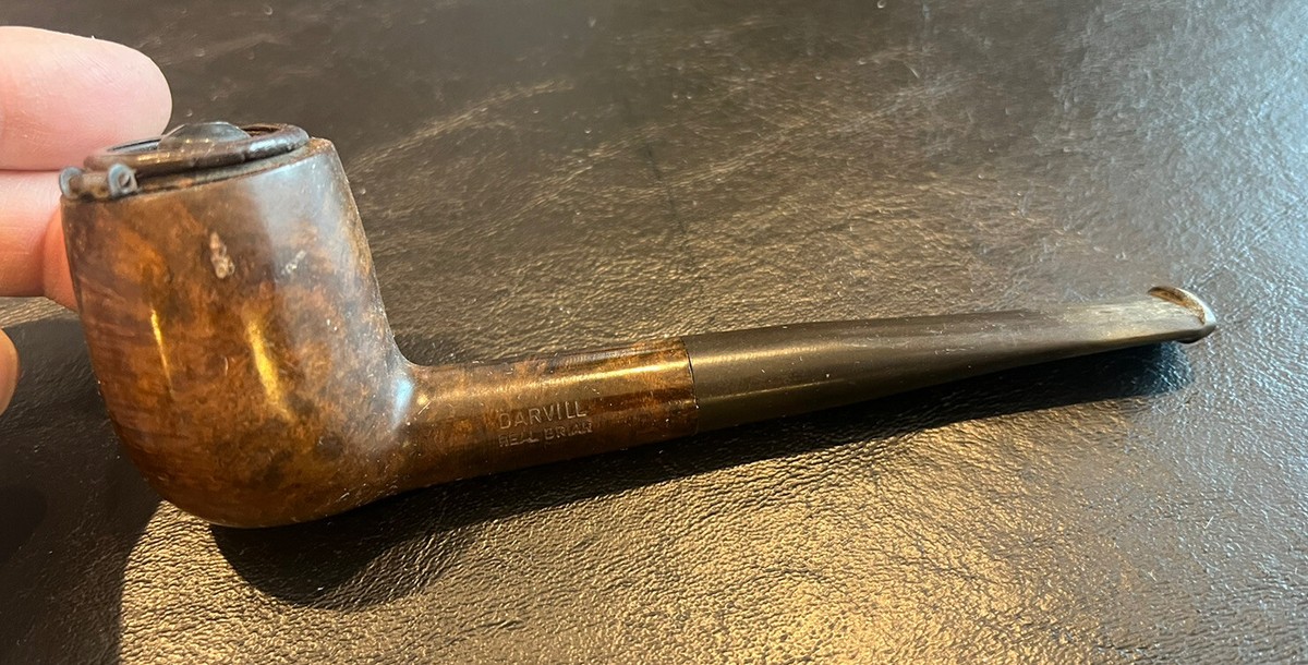 Estate Darvill Real Briar Tobacco Smoking Pipe
