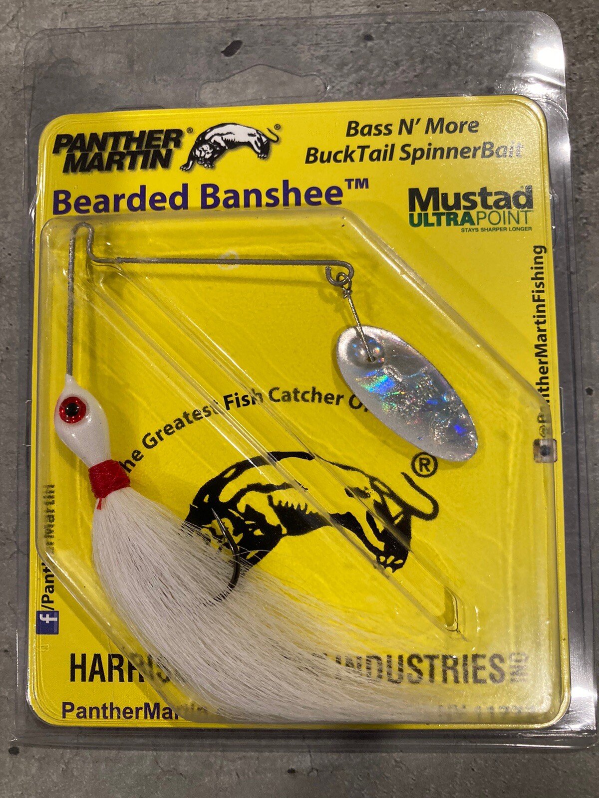 Lot of 25 Bearded Banshee 1/4 Oz Bucktail Spinner Baits - Panther Martin -Lot BZ - Image 10