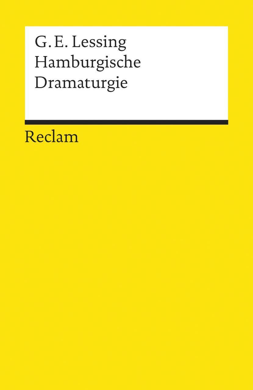 Thumbnail - Hamburgische Dramaturgie Gotthold Ephraim Lessing