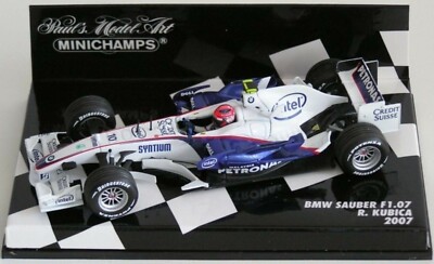 【値引き】1/43ミニチャンプスBMW Sauber F1.06 & F1.07 WOW EXTREMELY RARE BMW Sauber F1.07 Kubica Montreal 2007 1:43