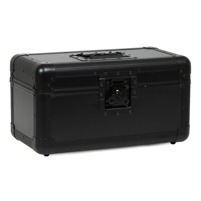Vinyl Case - 7'' Record Case (200 Singles) Black/black