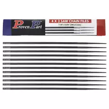Proven Part 12 Chainsaw Files 13/64" For Sharpening All Brands Chains Saw Sharpe