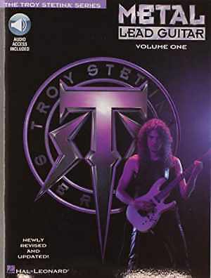 Metal Lead Guitar Vol. 1 Book/Online Audio - Paperback, by Stetina Troy - New h