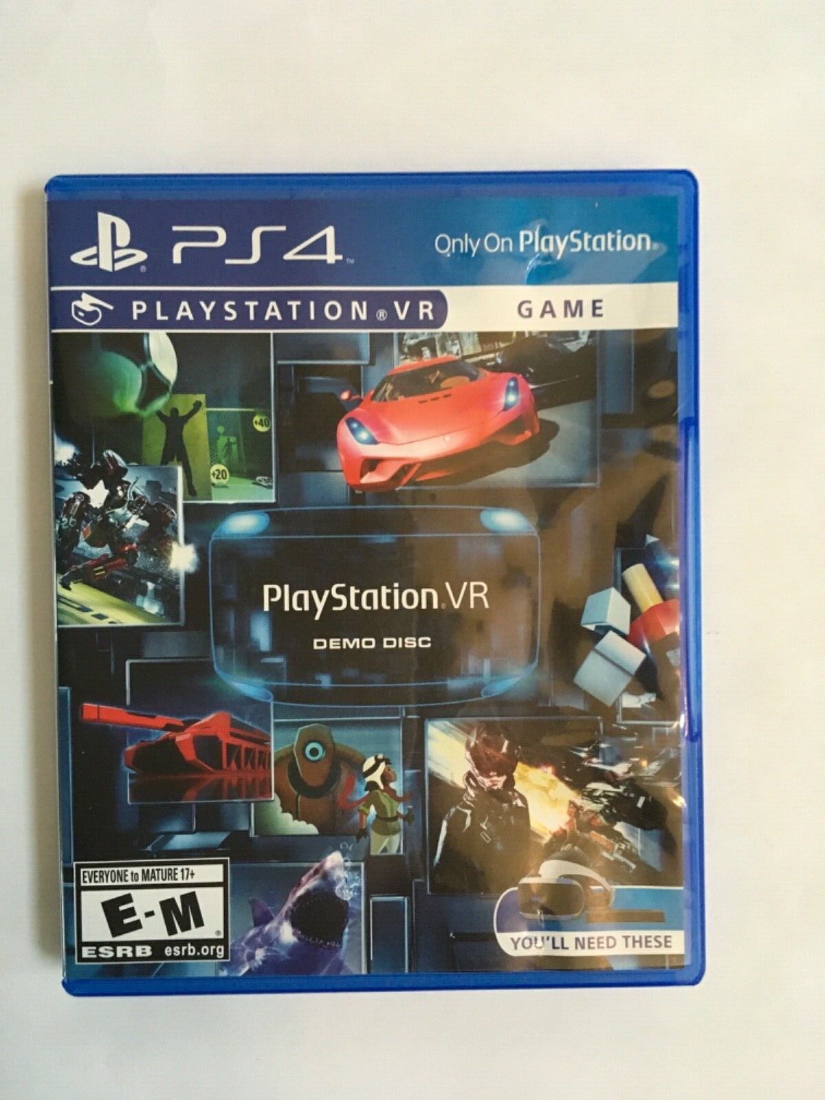 PlayStation VR Demo Disc 2.0 (Sony PlayStation 4) PS4 Excellent Condition eBay