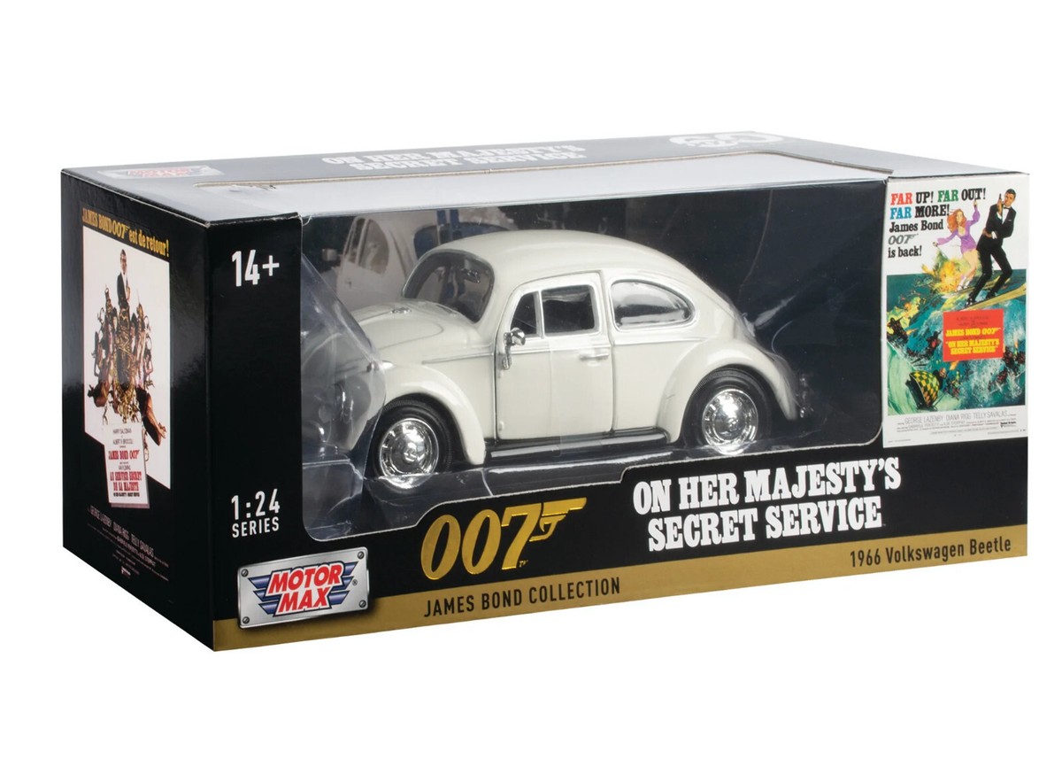 James Bond VW Beetle - On Her Majesty's Secret Service edition