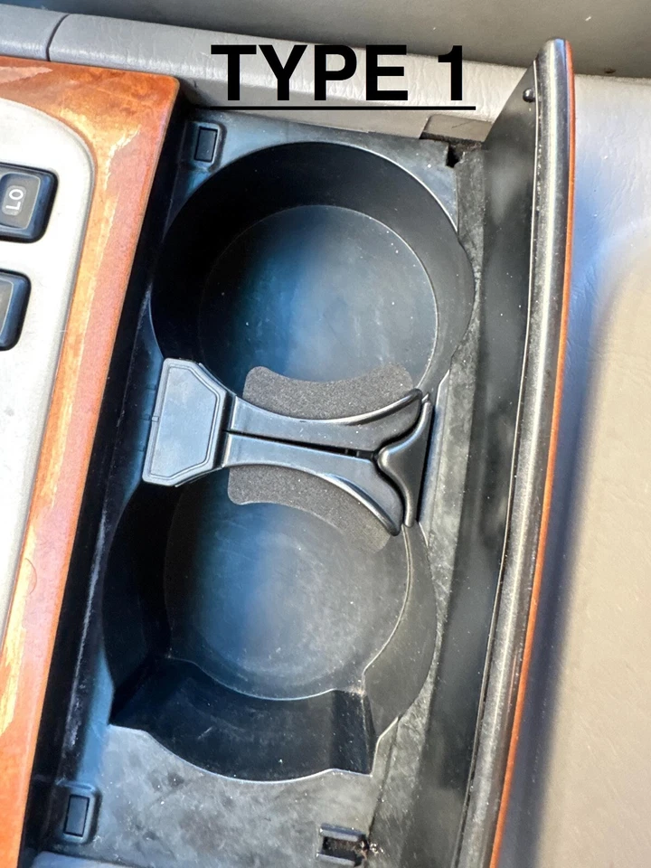 Adaptador de inserción portavasos Toyota Land Cruiser serie 100, Lexus LX470 Foto 3 de 4